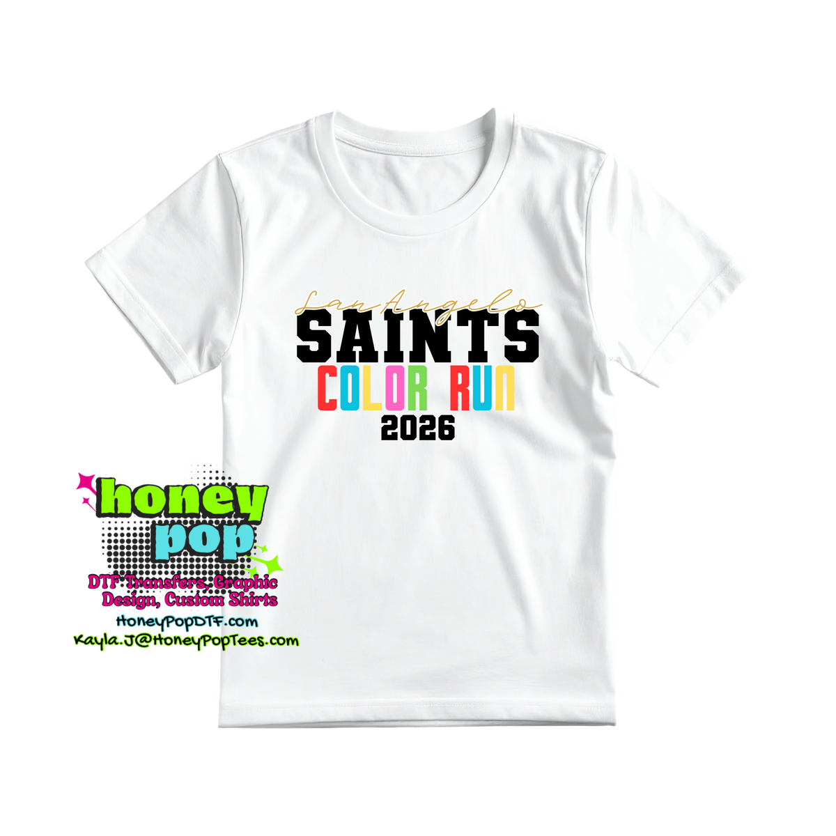 San Angelo Saints Color Run 2026
