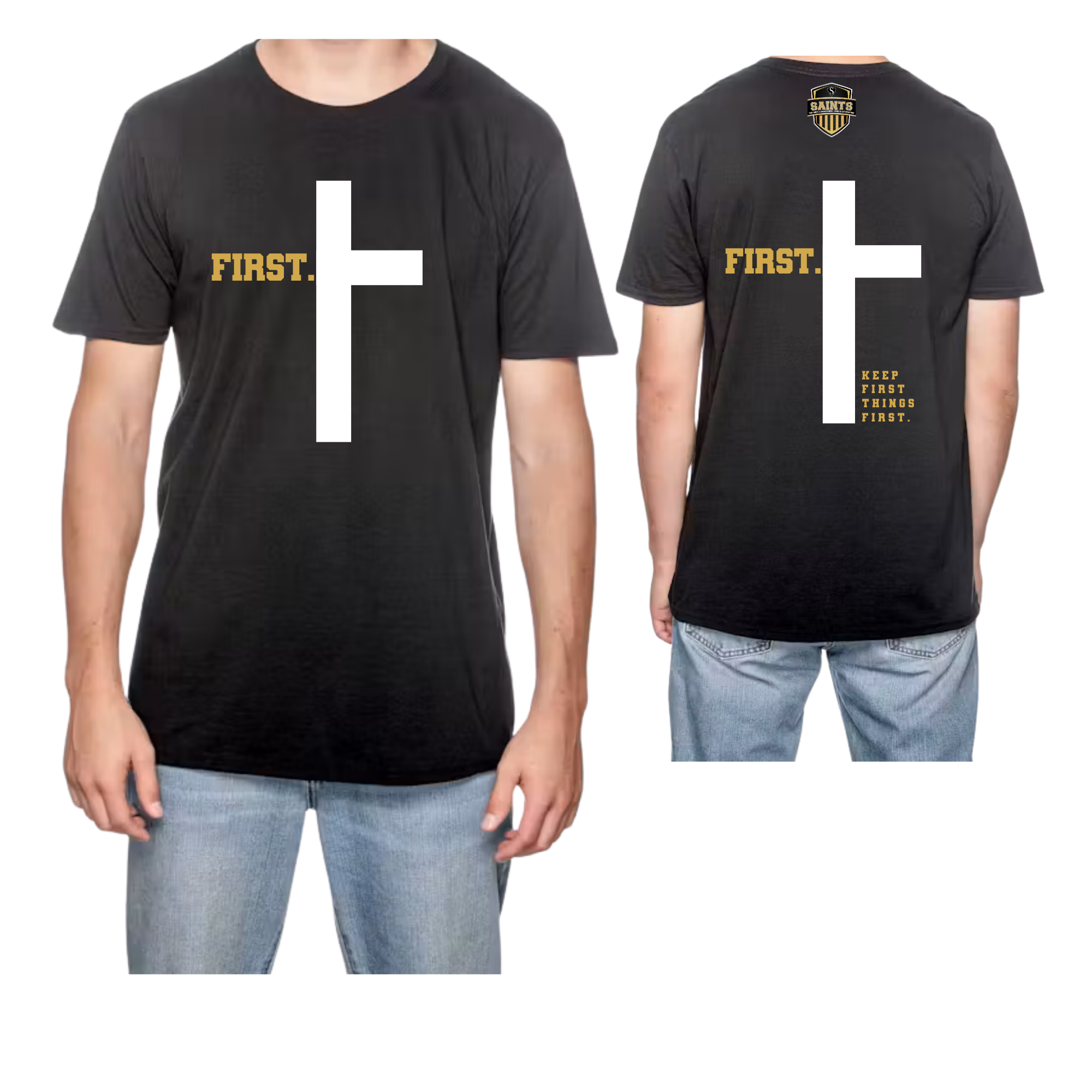 San Angelo Saints Unisex First Cross