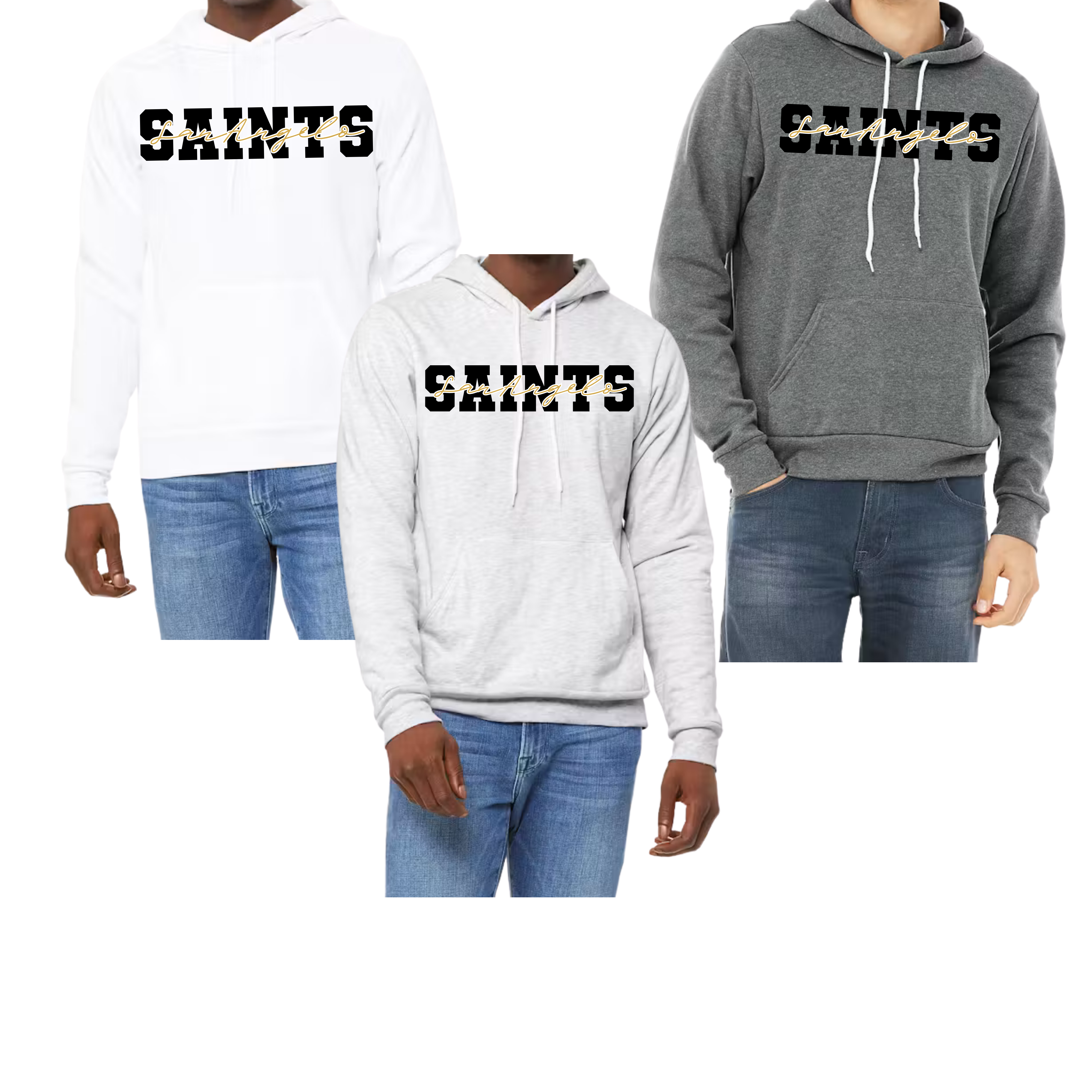San Angelo Saints Unisex BELLA CANVAS HOODIE