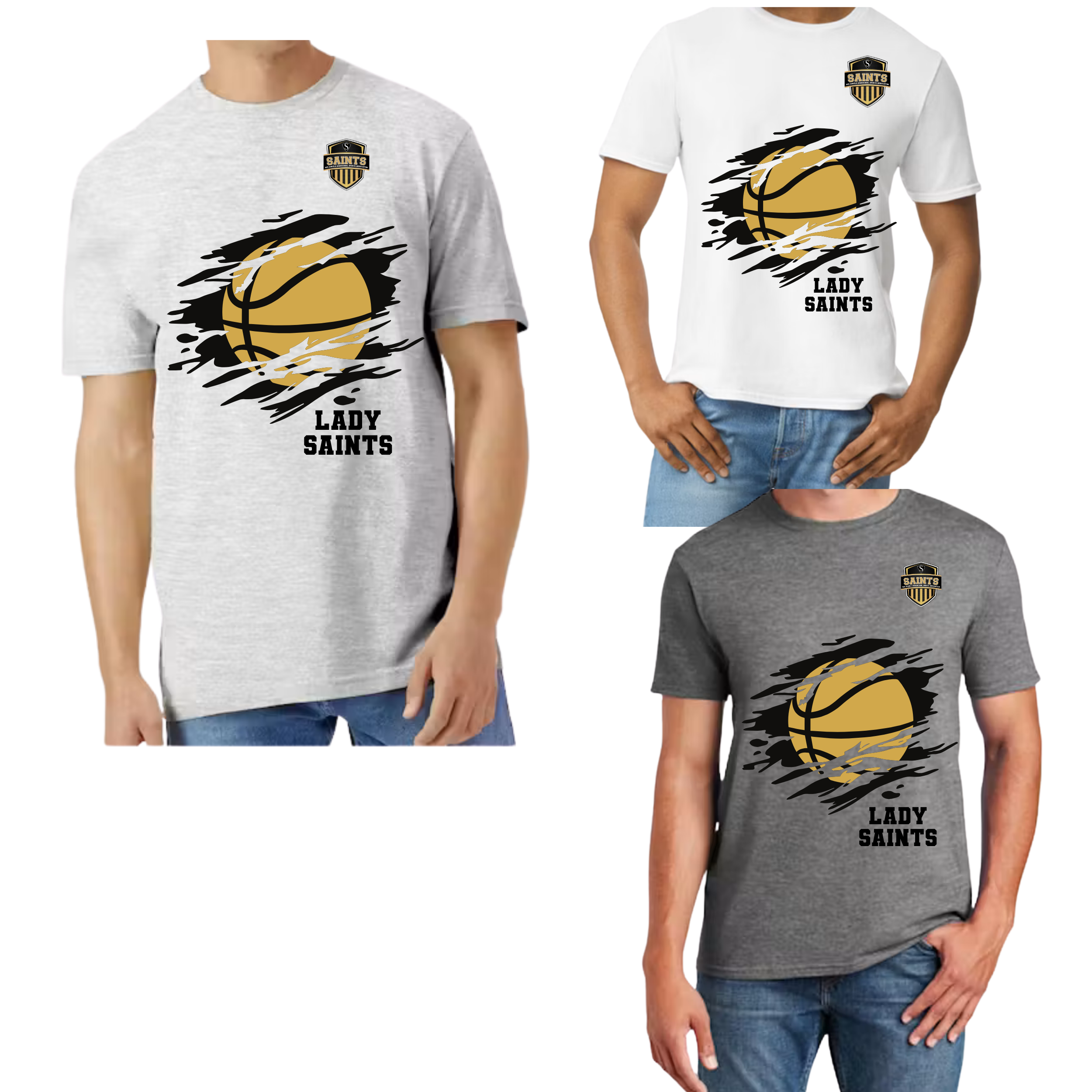 San Angelo Saints Unisex Basketball LADY SAINTS