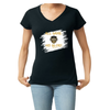 San Angelo Saints Womens V "Neck All Game His Glory"