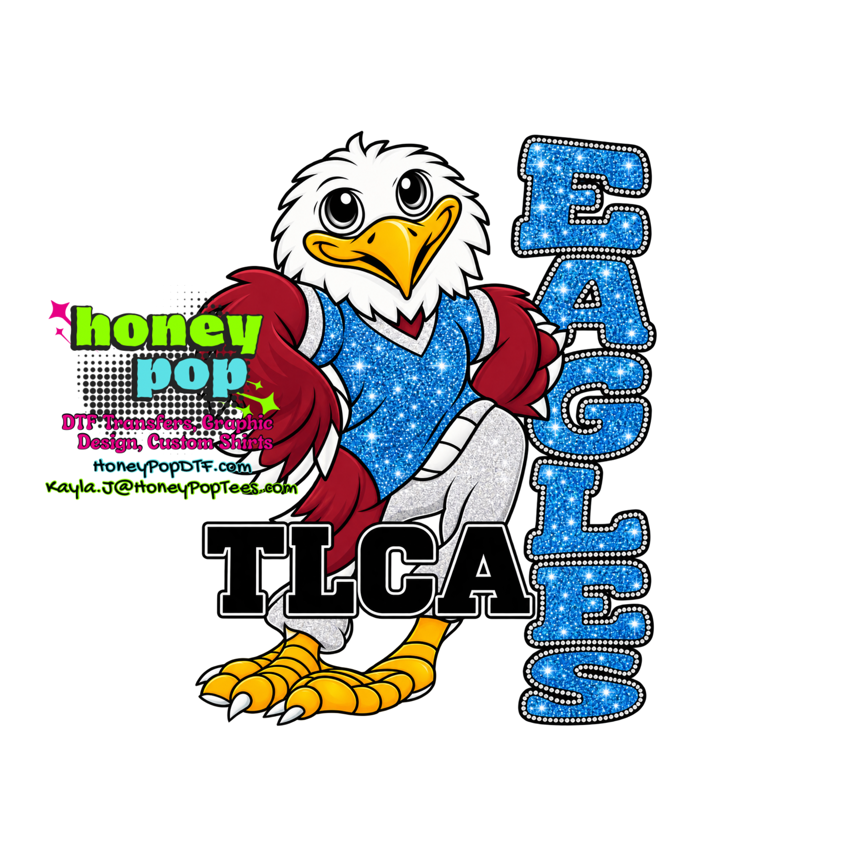 TLCA Glitter Eagle